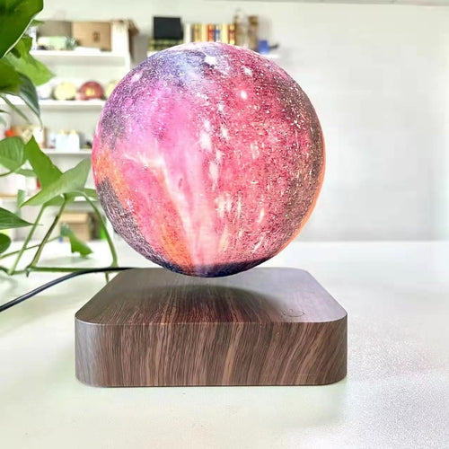 3D Magnetic Levitating Moon Lamp – Touch LED Night Light