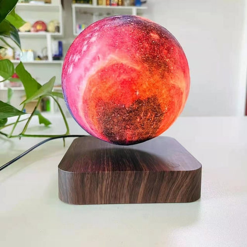 3D Magnetic Levitating Moon Lamp – Touch LED Night Light