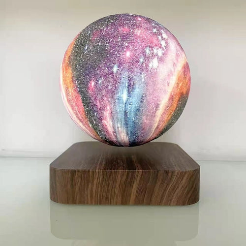 3D Magnetic Levitating Moon Lamp – Touch LED Night Light