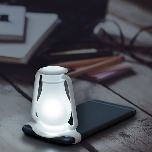Smartphone Powered Hurricane Lamp – Portable LED Emergency Light