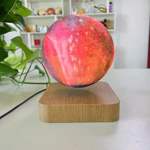 3D Magnetic Levitating Moon Lamp – Touch LED Night Light